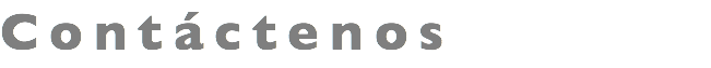 Contáctenos